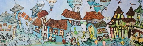 Den lille verden med store, eventyrlige historier