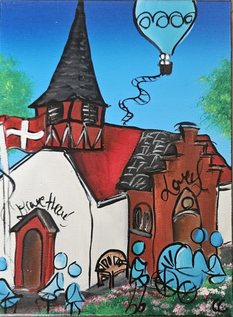 Kys ved Hasle Kirke