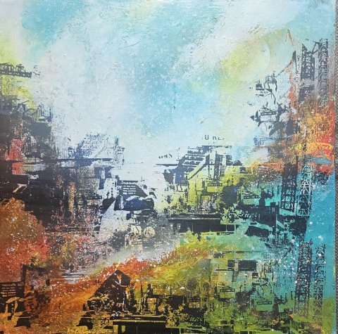 Abstrakt cityscape 3