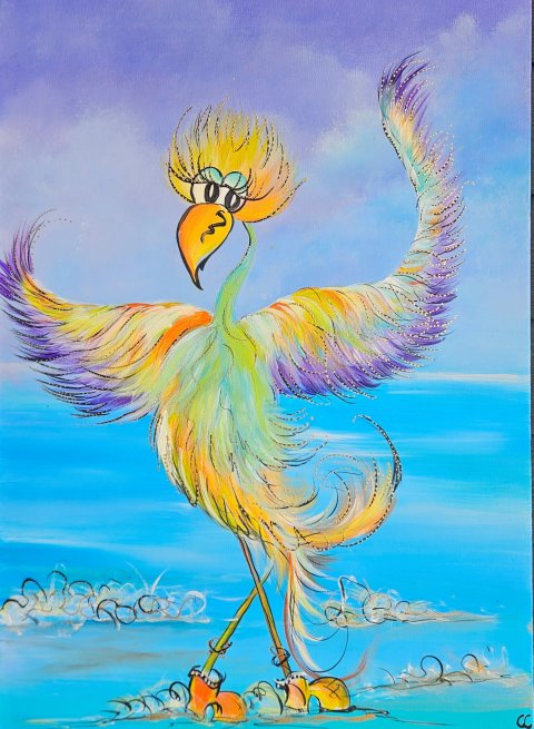 Funcky Frkke Frida med gode Sommervibes