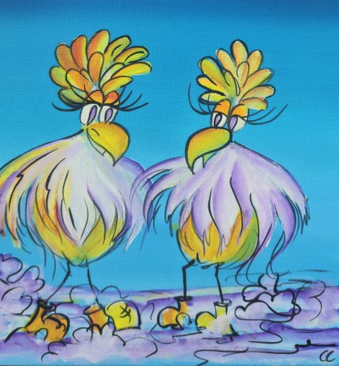 Dig og mig svver p en sky