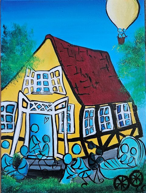 Det gule hus på Bornholm Det gule hus på Bornholm